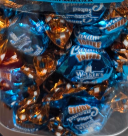 Salted Caramel toffee’s 100g