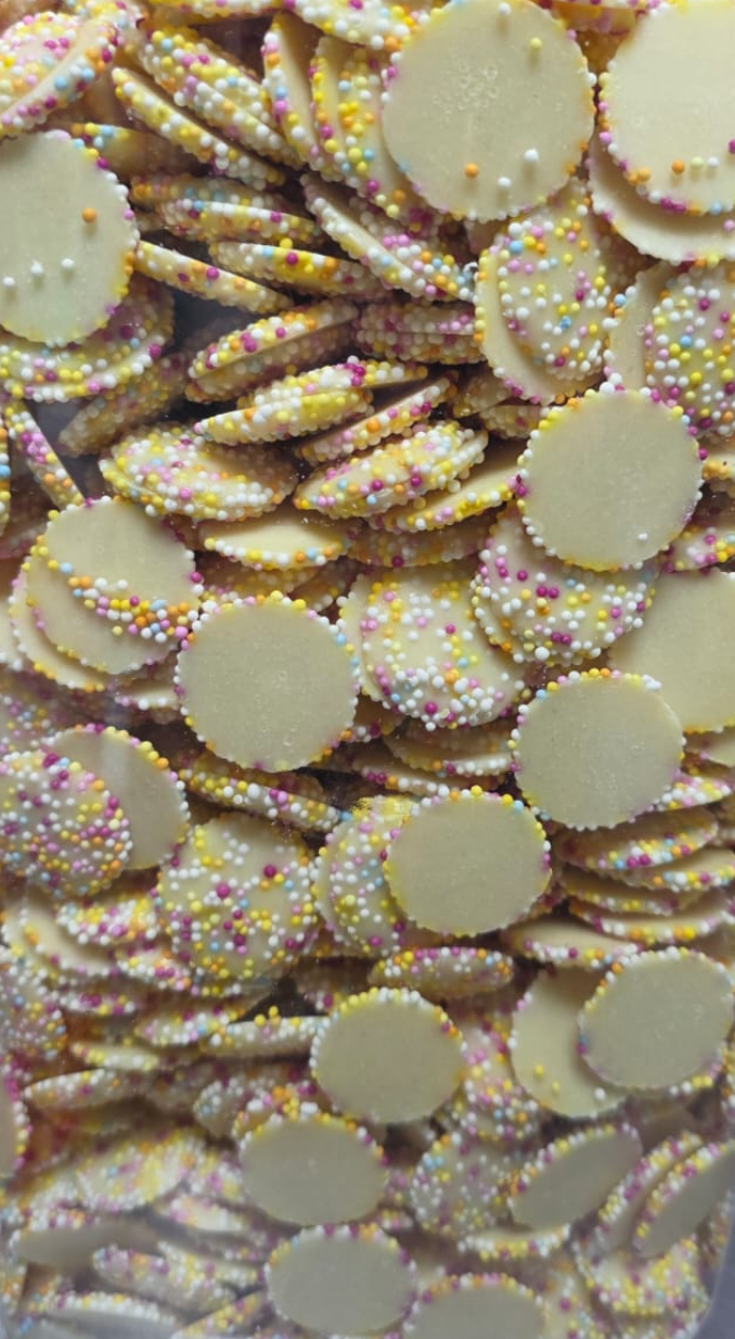 White Chocolate Jazzies 100g