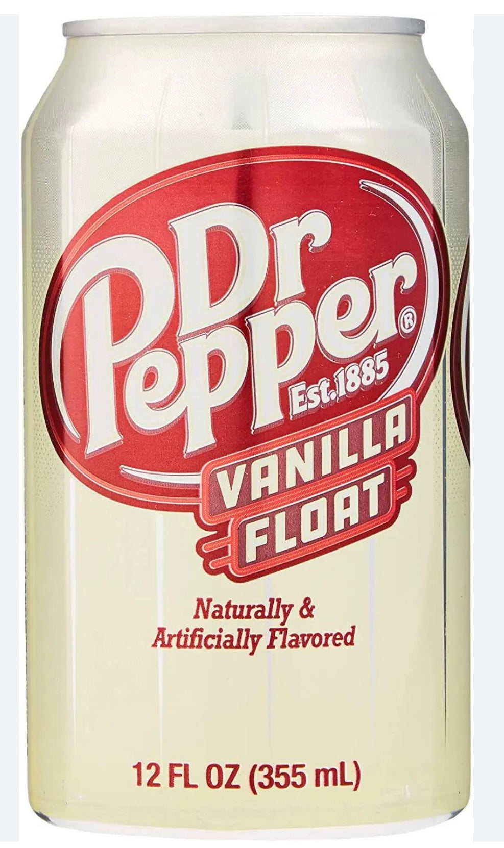 Dr Pepper Vanilla Float can of drink