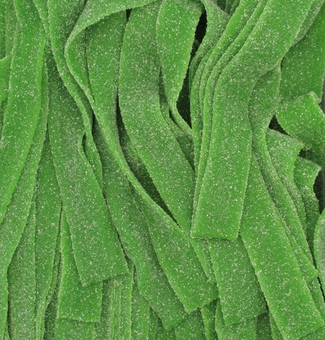 Fizzy Apple Belts 100g