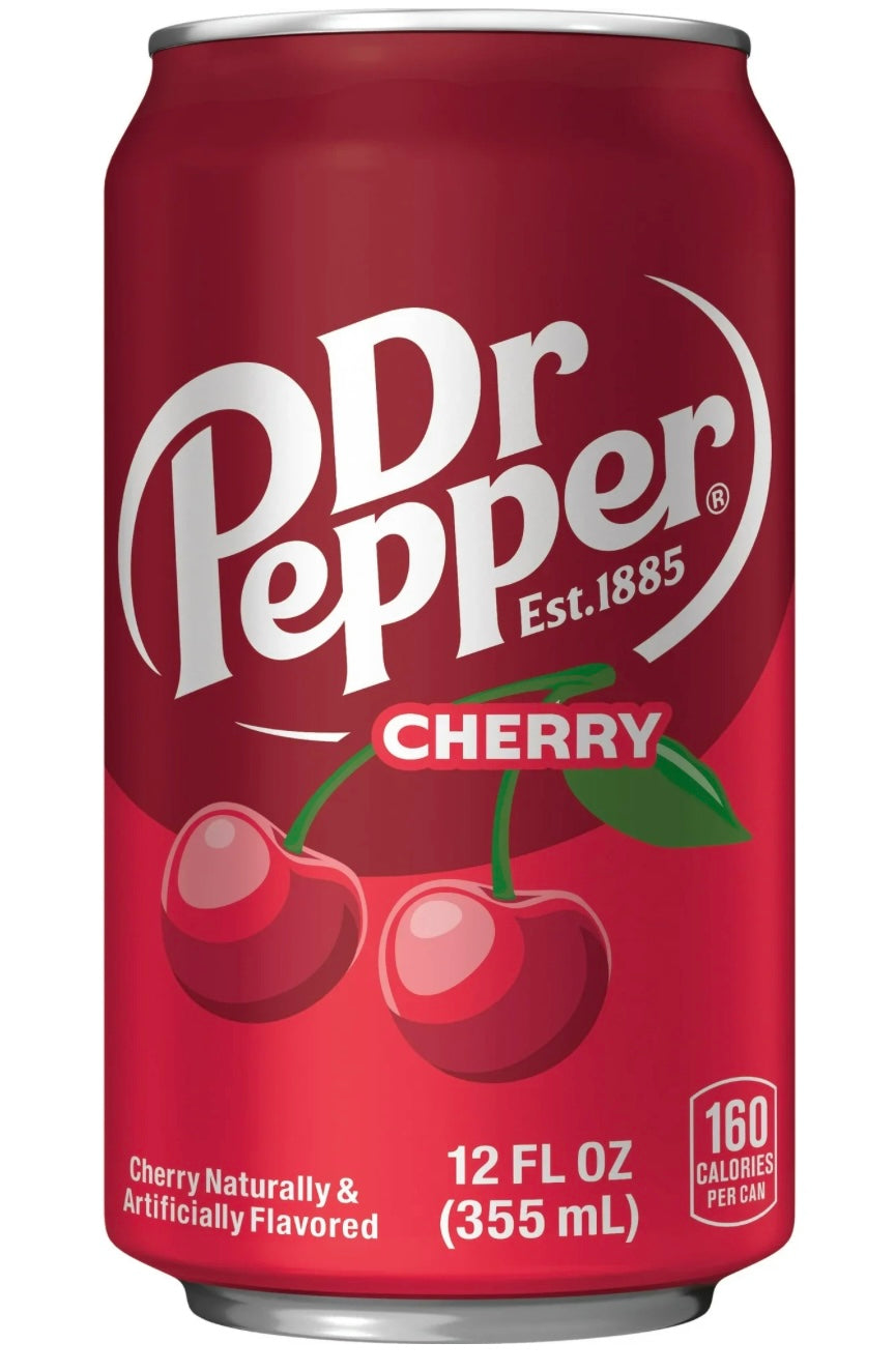 Dr Pepper Cherry drink can