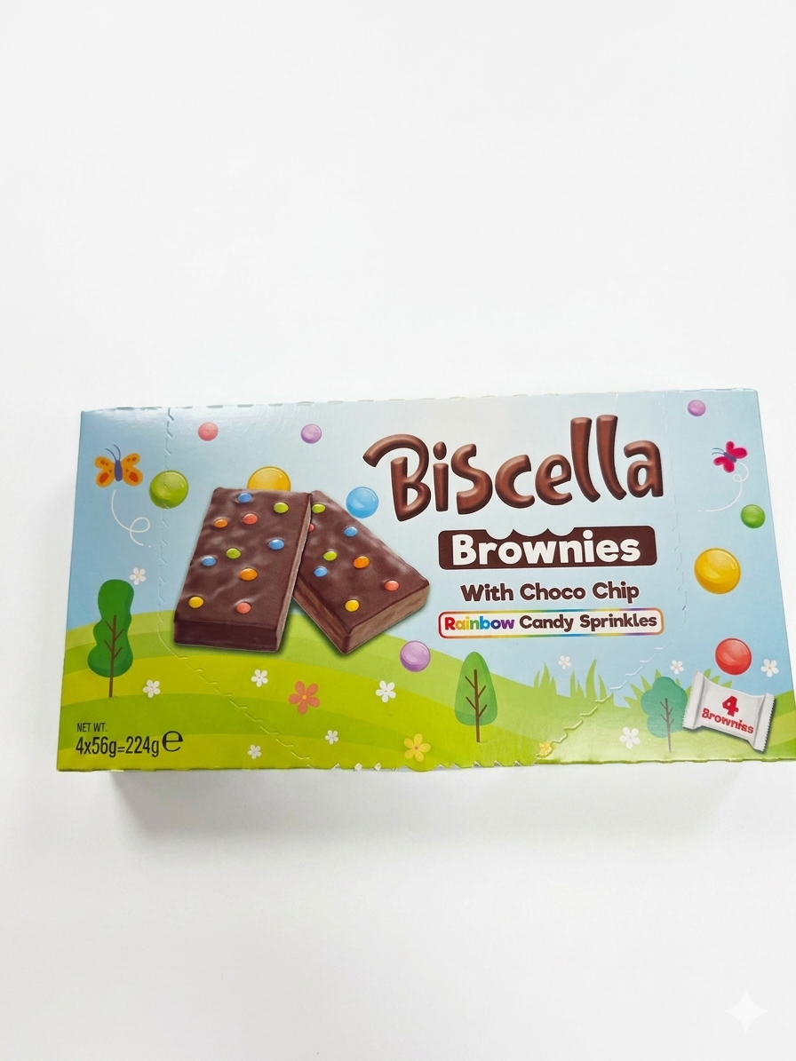 Brownies Biscella x4