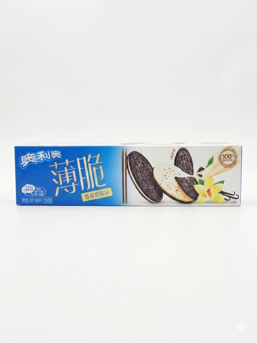 Oreo Thins Vanilla flavour Chinese 97g