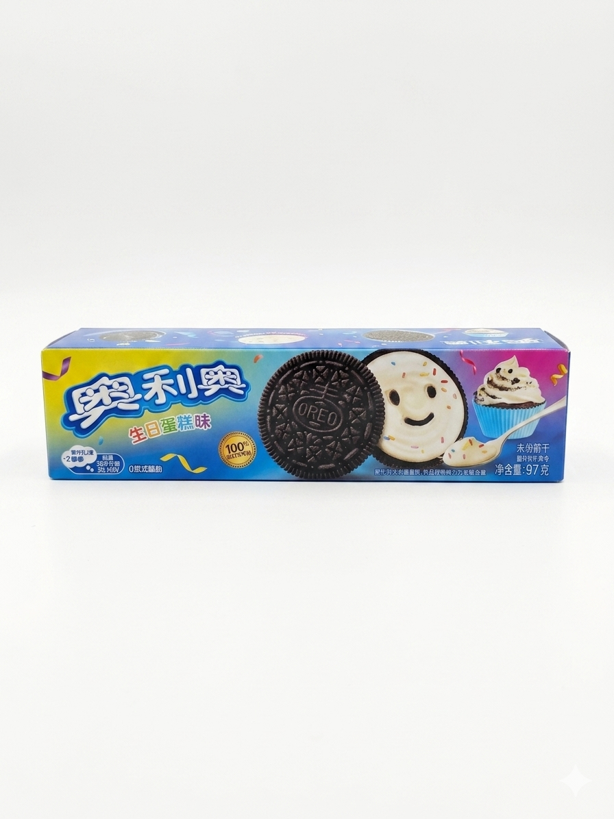 Oreo birthday cake flavour Chinese 97g