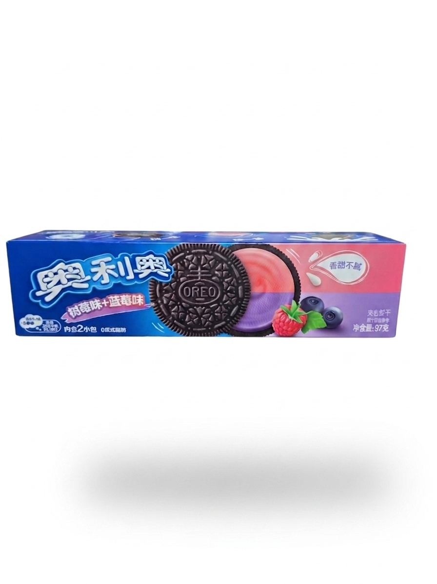 Oreo’s Blueberry & raspberry flavour Chinese 97g