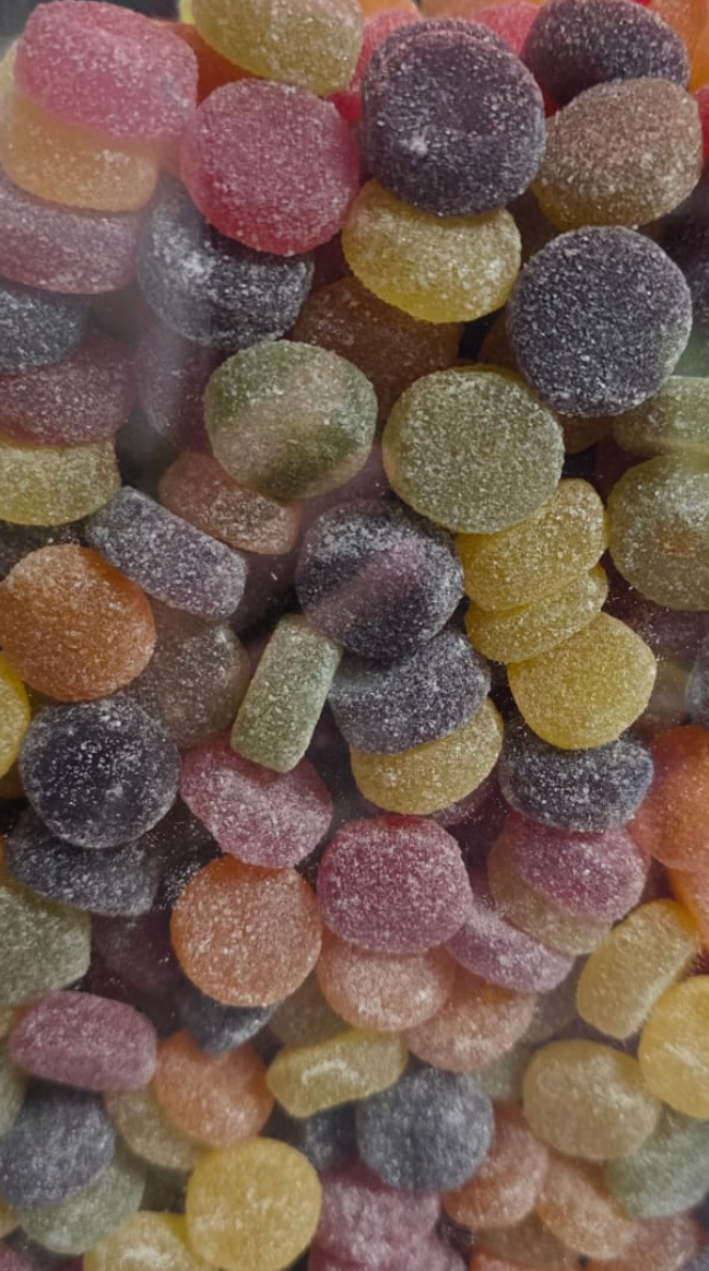 Fizzy Fruit Pastels 100g