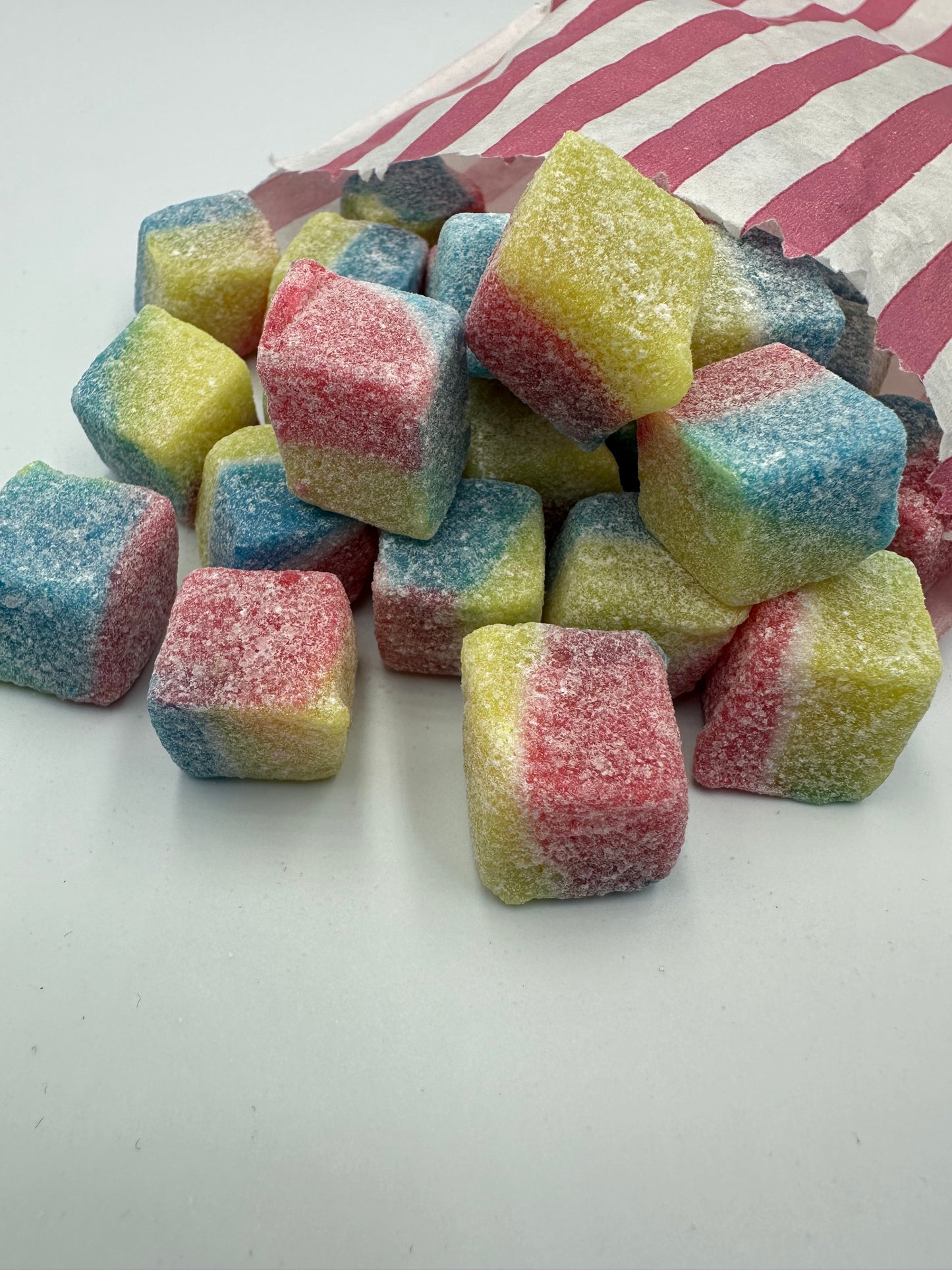 Tutti Frutti Cubes (100G Portion)