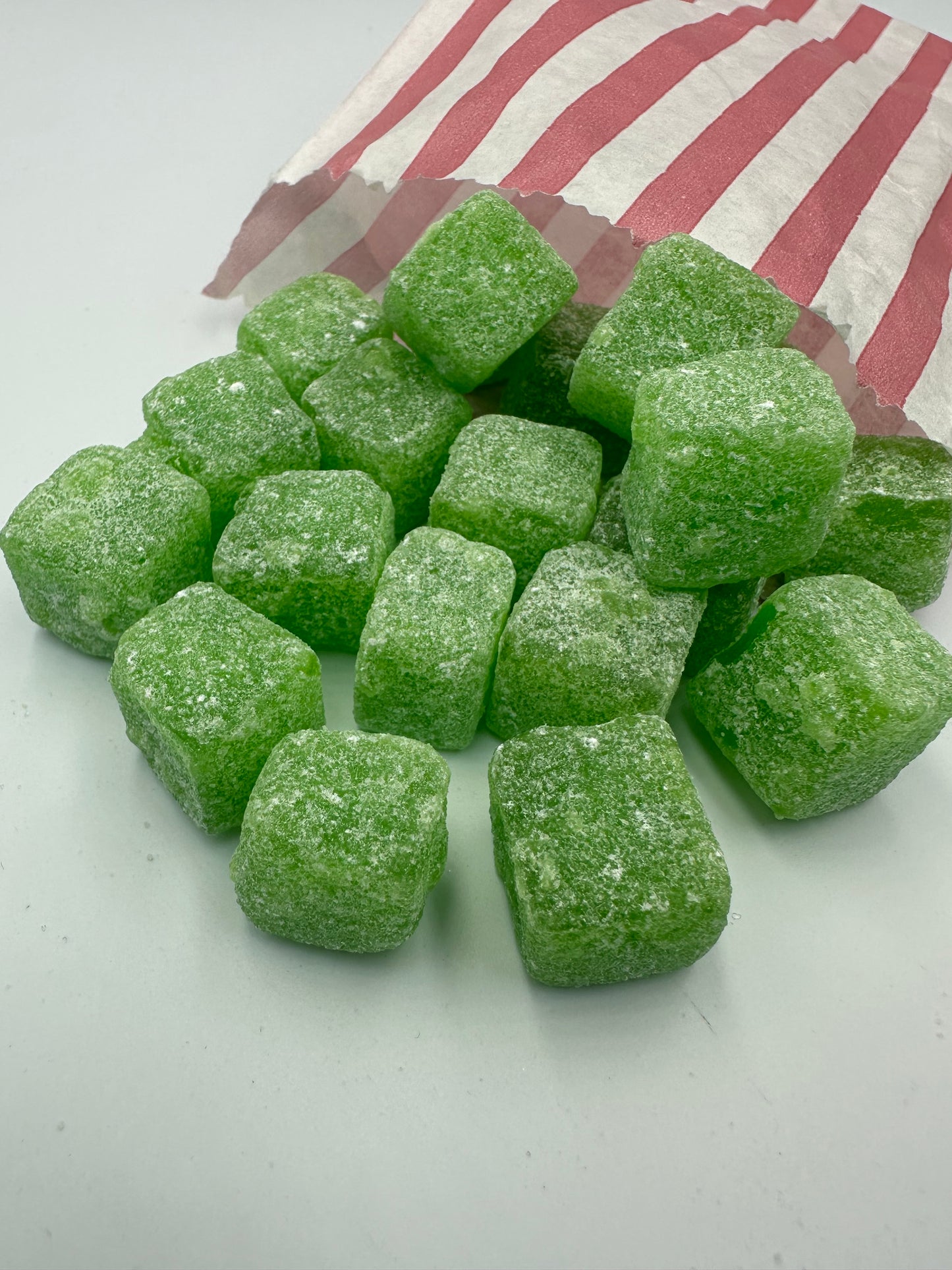 Sour Apple Cubes (100G Portion)