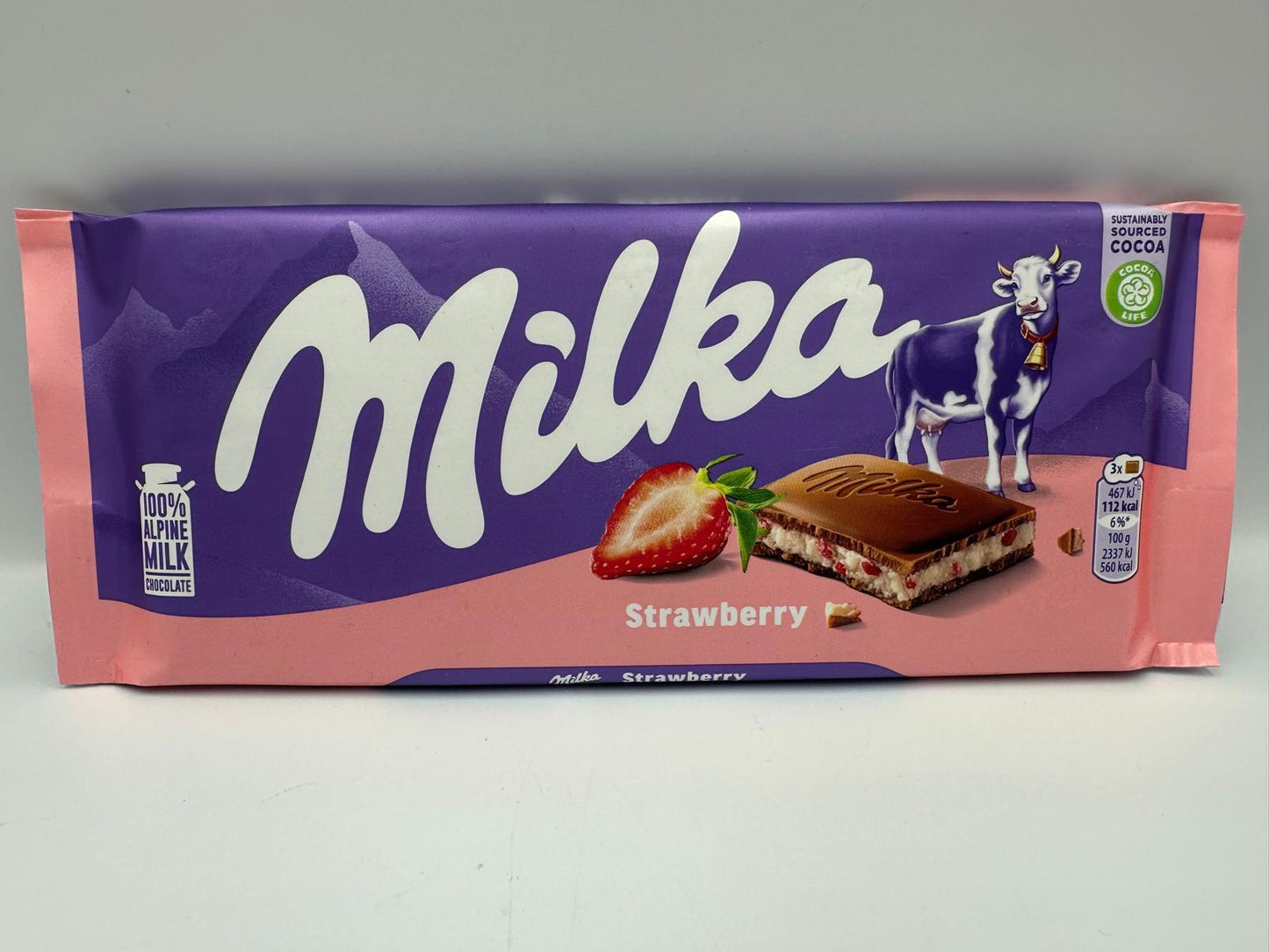 Milka Strawberry 100G