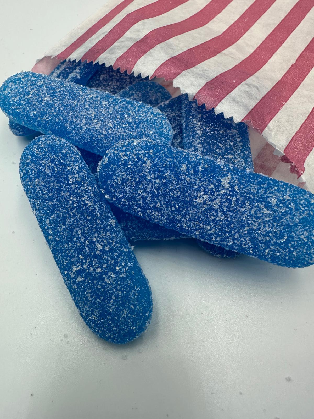 Fizzy Blue Tounges (100G Portion)