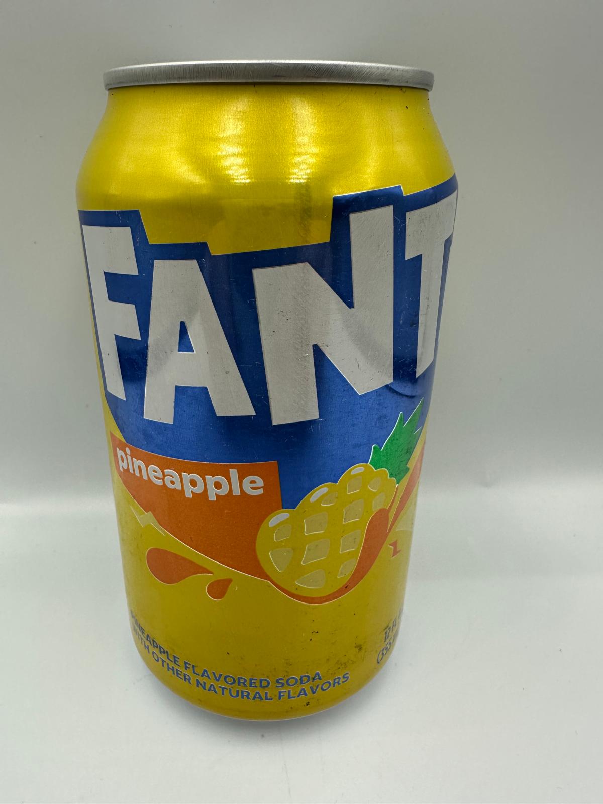 Fanta Pineapple Soda Can 355ml