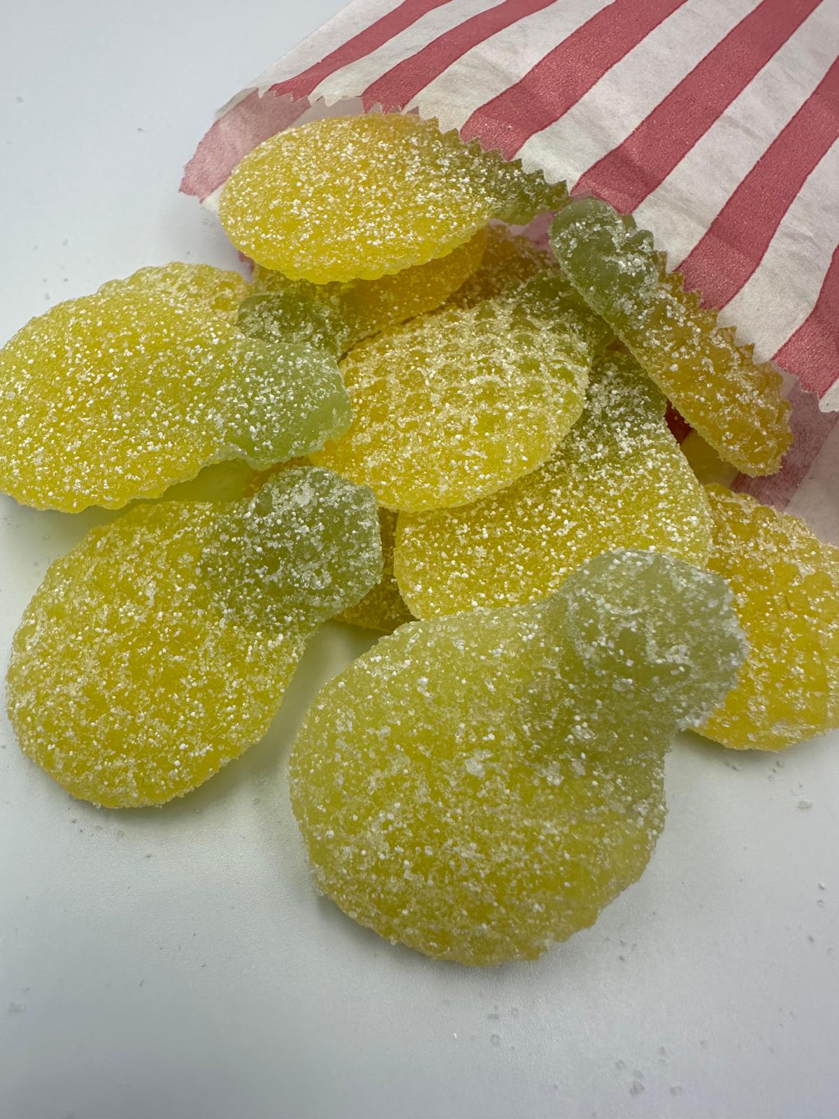 Fizzy Pineapples (100G Portion)