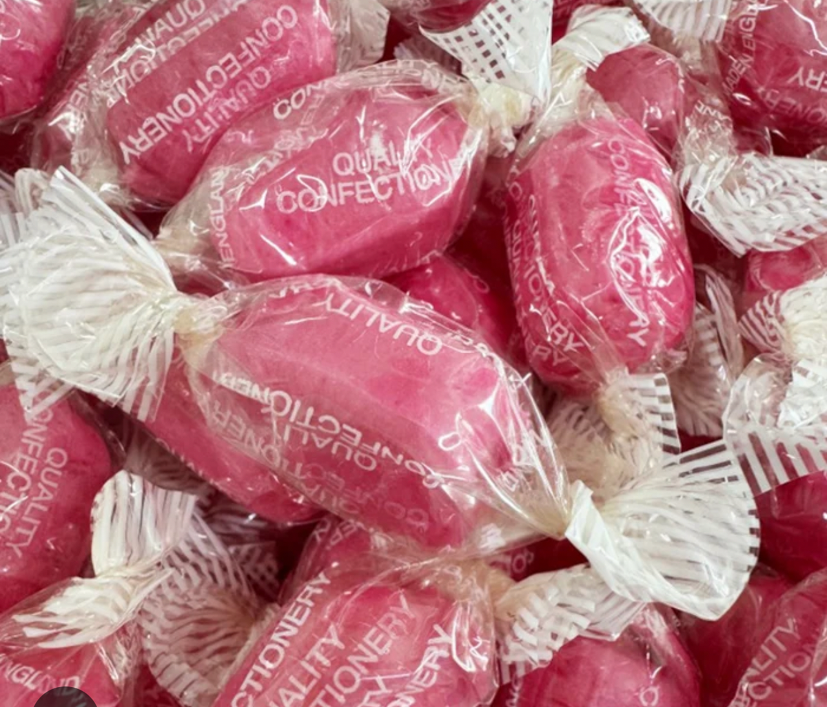 Sherbet strawberries hard boiled sweets 100g