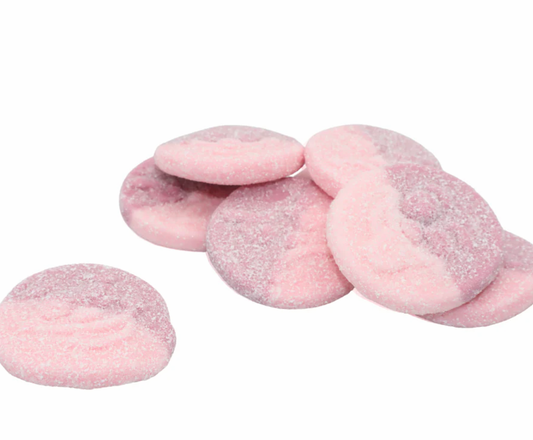 Strawberry & cherry sour Smiley’s 100g