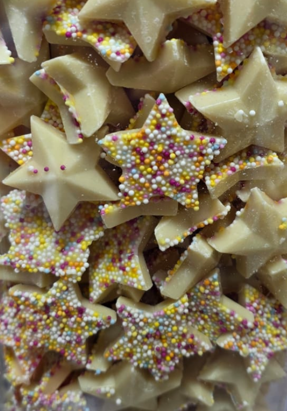 White Chocolate stars   100g