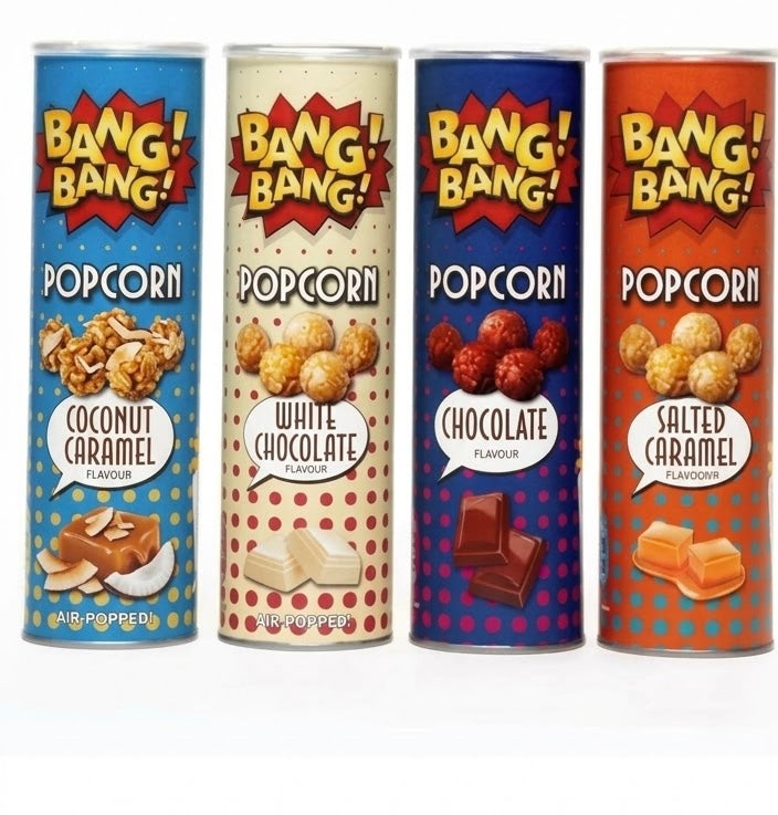Bang Bang Pop corn (4 flavours available )