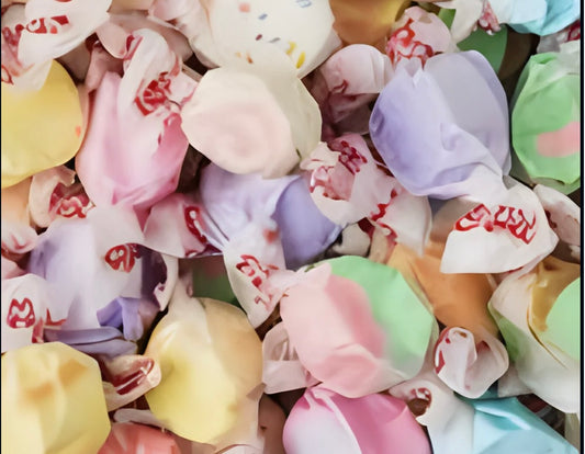 Salt Water Taffy Mixed Taster Bag (200g) 25 sweets 8 choices £5.50