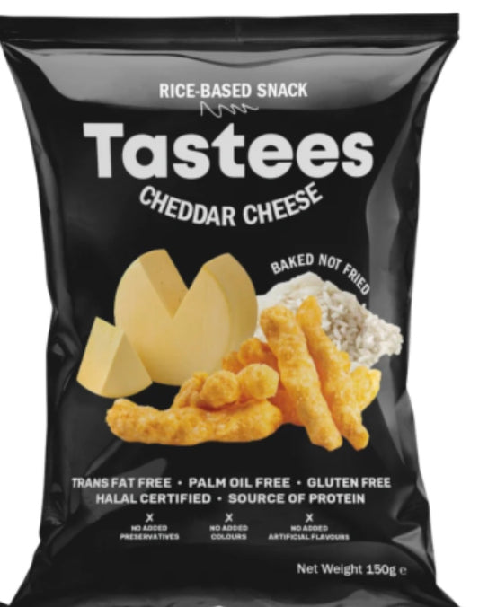 Tastee’s Cheddar Cheese Rice based Snacks /Crisps