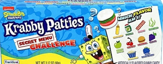 Sponge Bob Krappy Patties Secret Menu Challenge 90g