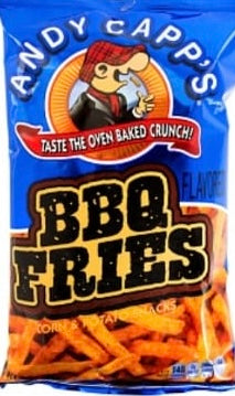 Andy Capp’s BBQ Fries 85g