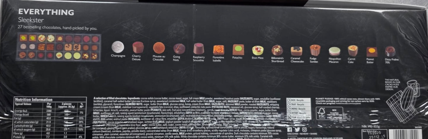 Hotel Chocolat Boxed chocolates (SHORT DATES)