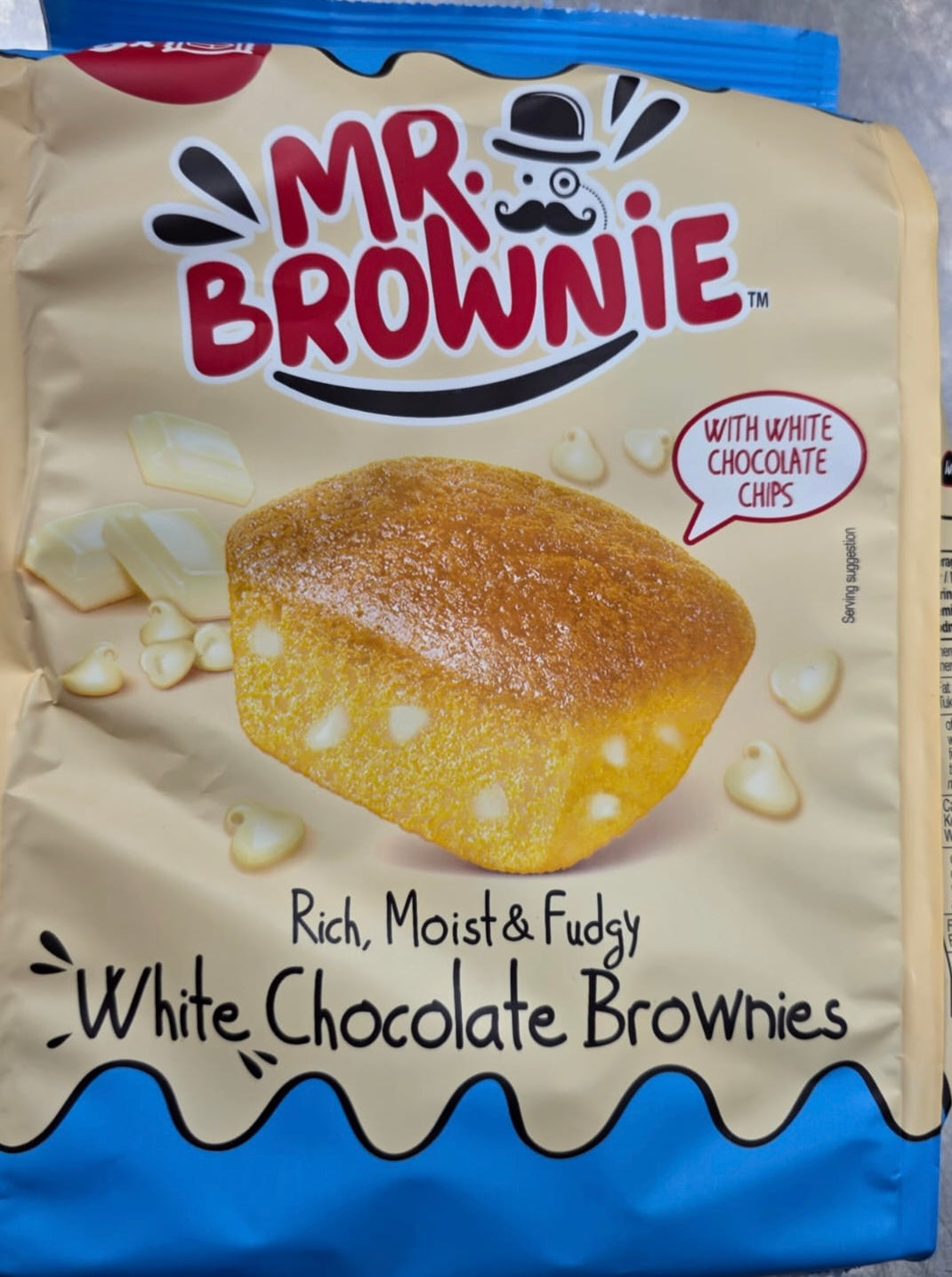 Mr Brownie White Chocolate Brownies x8