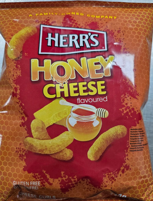 Herr’s Honey Cheese Curl Crisps