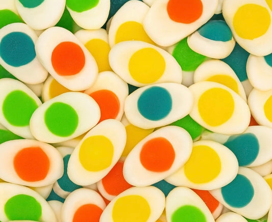 Multicoloured tongue painter  fried eggs 100g