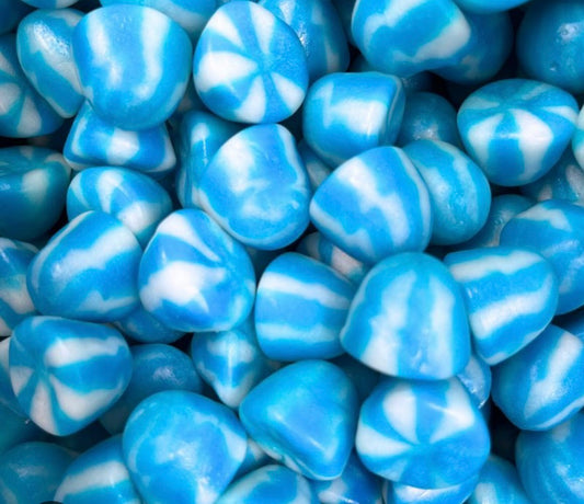 Blue Raspberry Twist Kisses 100g