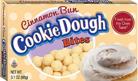 Cinnamon Bun Cookie Dough Bites