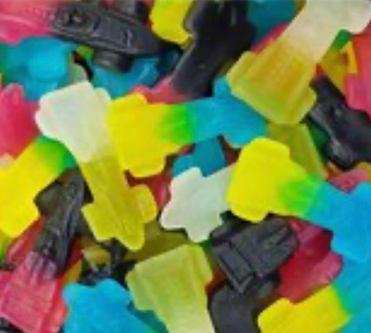Vegan American race car gummy sweets 100 g