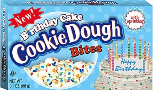 Birthday Cake Cookie Dough Bites
