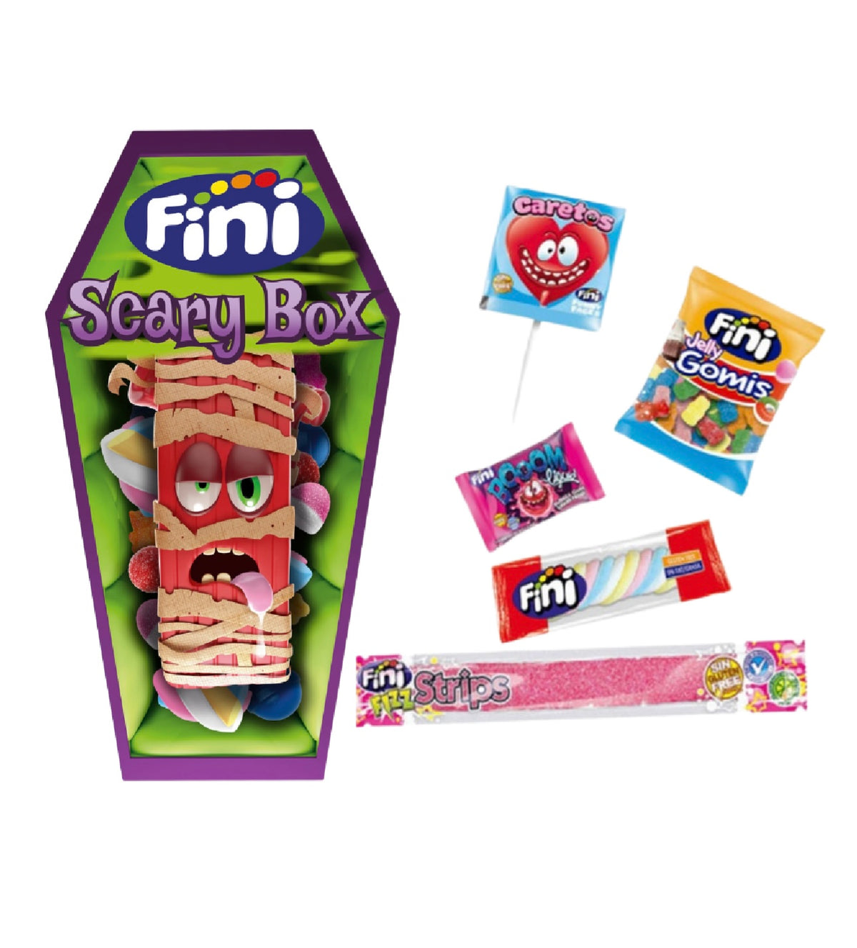 👻Fini Coffin Scary Box 96g👻