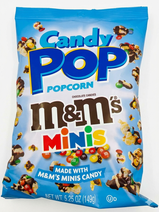 popcorn M&m’s candy pop