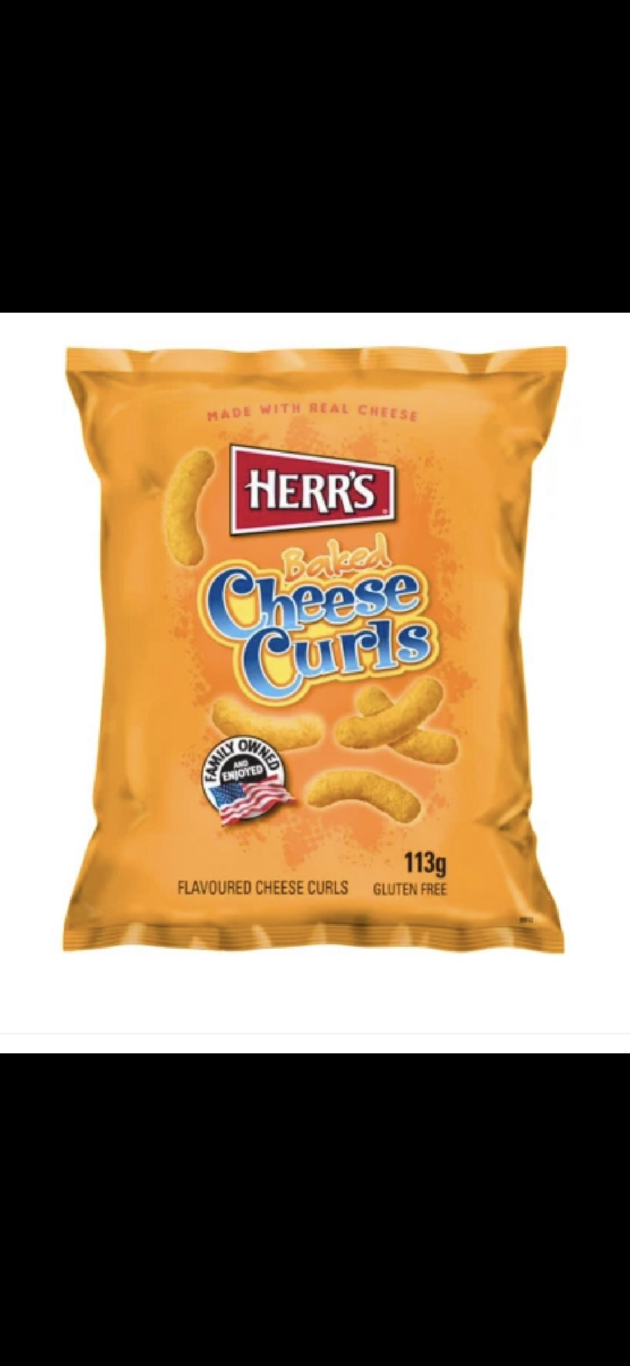 Herr’s  cheese curl Crisps