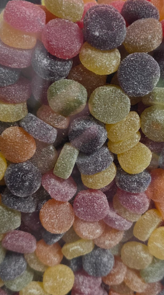 Fizzy Fruit Pastels 100g