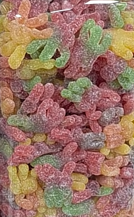 Fizzy spiders 100g
