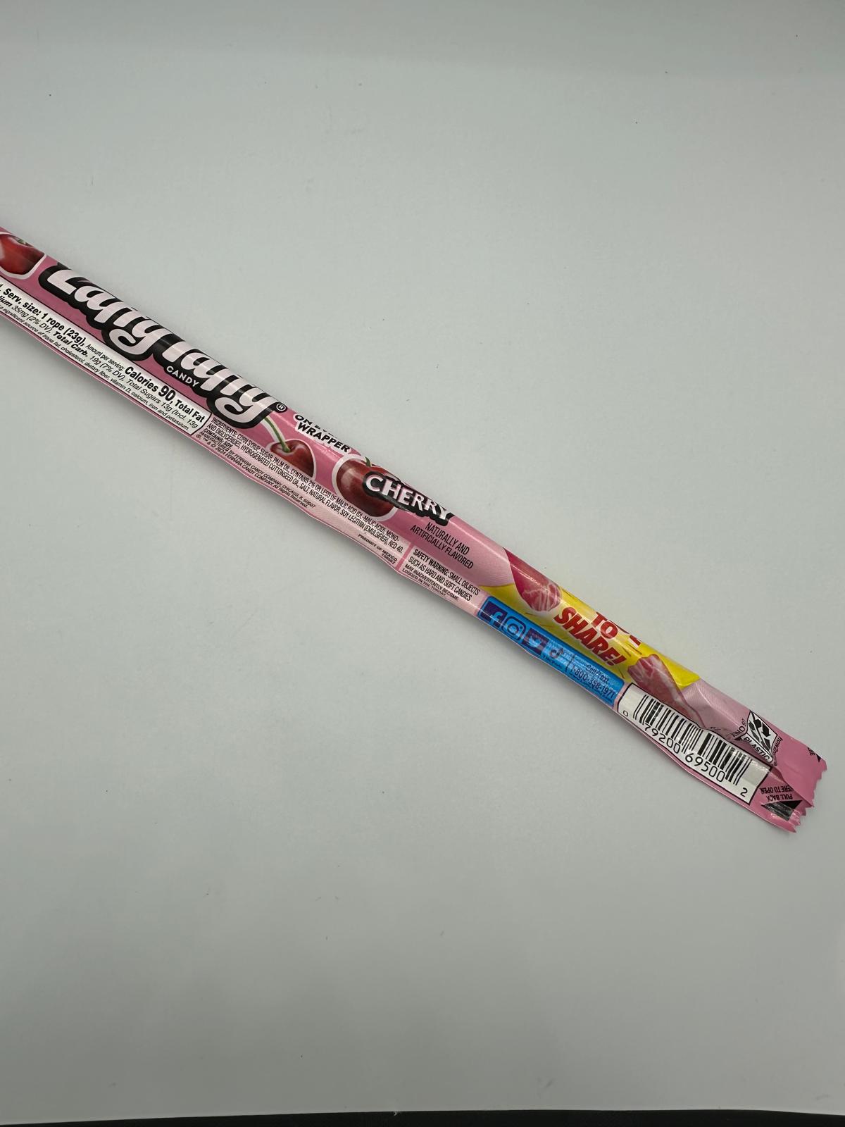 Cherry Laffy Taffy Candy Rope