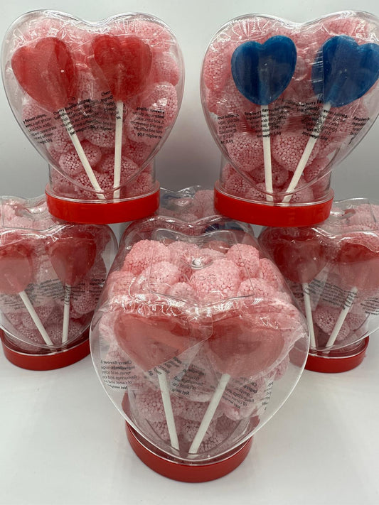 Valentines Heart Jar