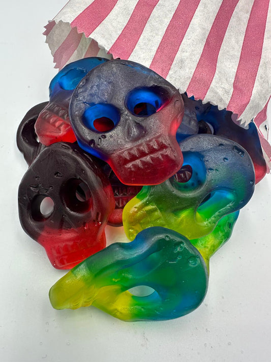 Vegan Jelly fruit Skulls