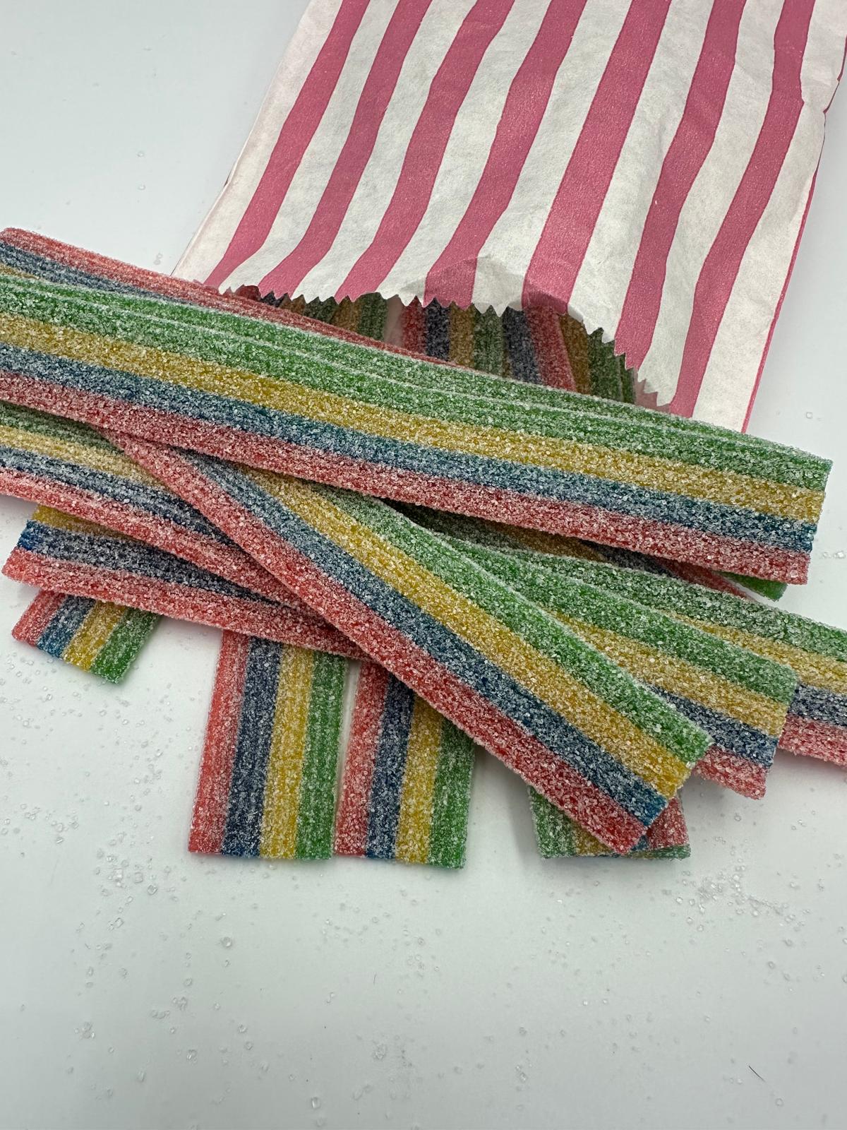Fizzy Rainbow Belts 100g