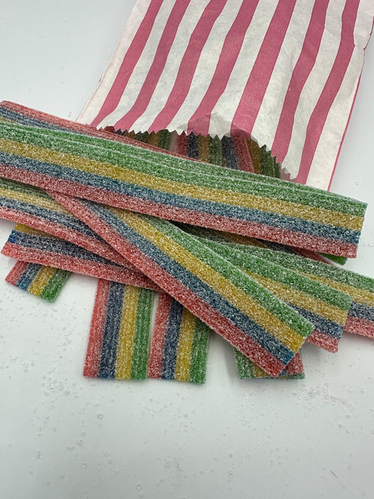 Fizzy Rainbow Belts 100g