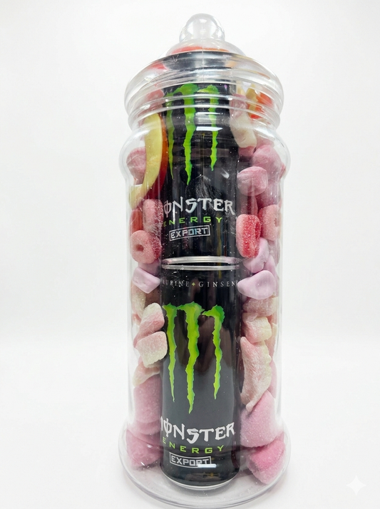 Victorian Drink / chocolate & pink mix Sweet Jar