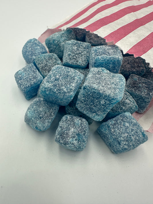 Blue Raspberry Cubes 100G Portion)