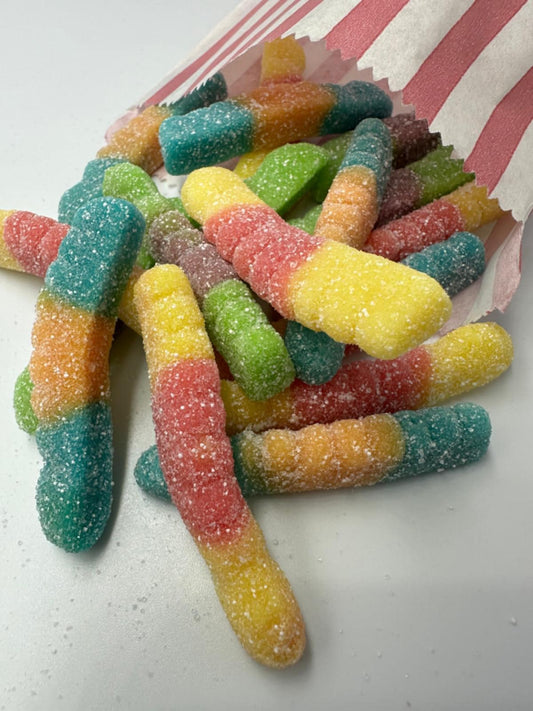 Sour Worms (100G Portion)