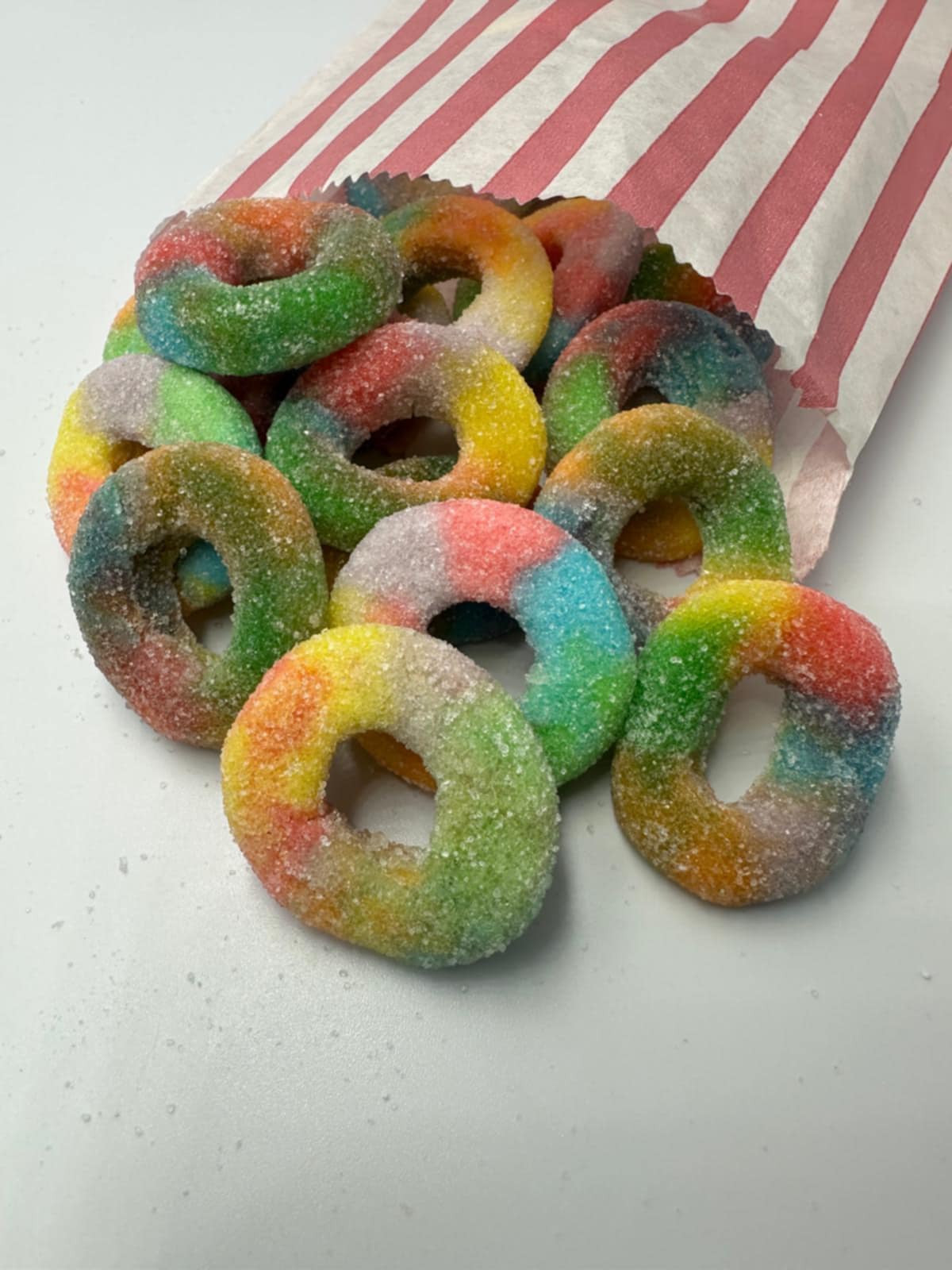 Rainbow Rings (100G Portion)
