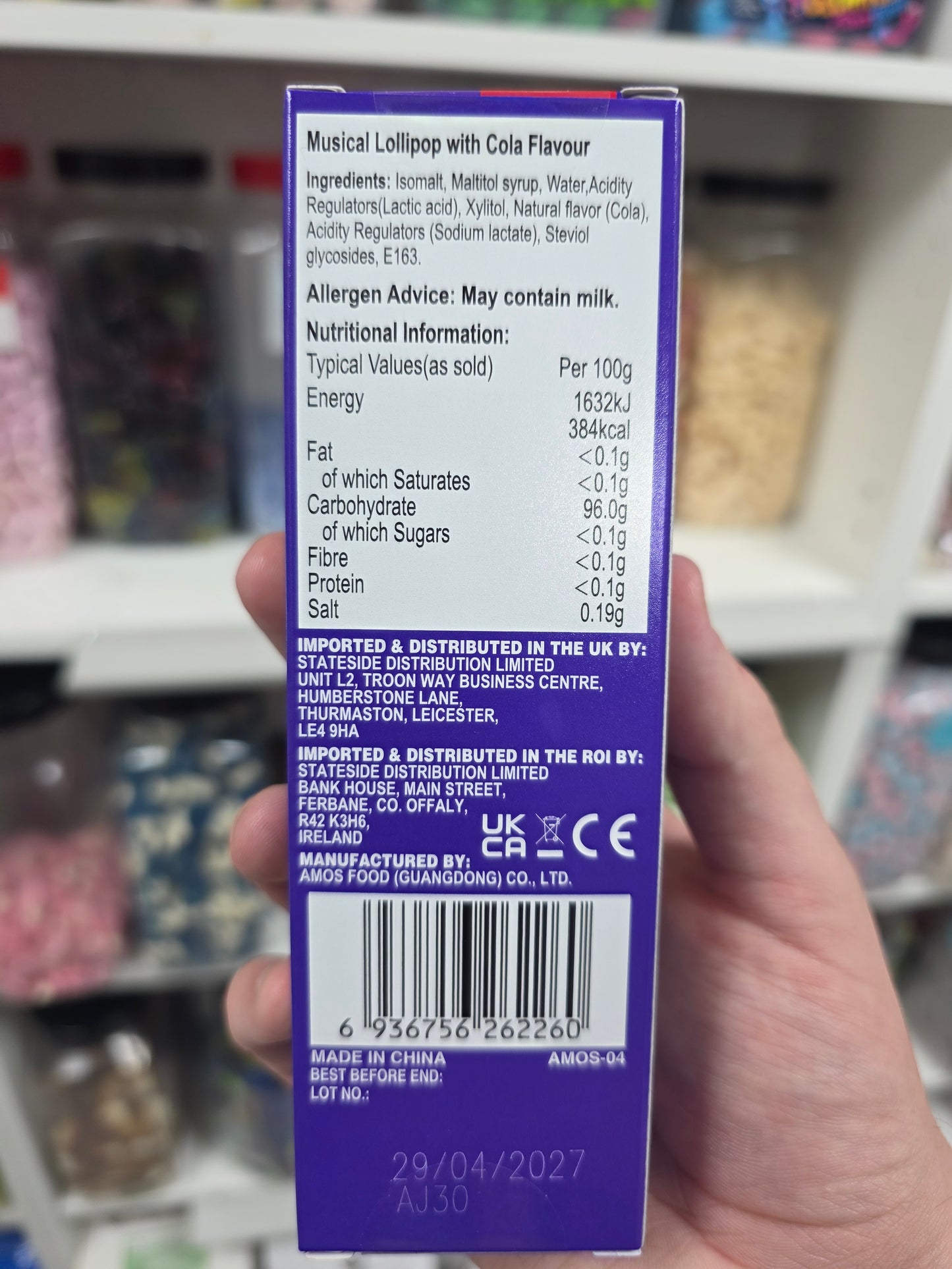 Audio LollyPop Cola Flavour