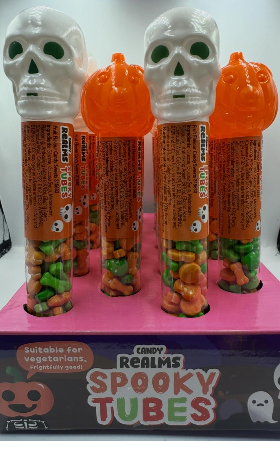 Halloween Spooky Tubes 50G