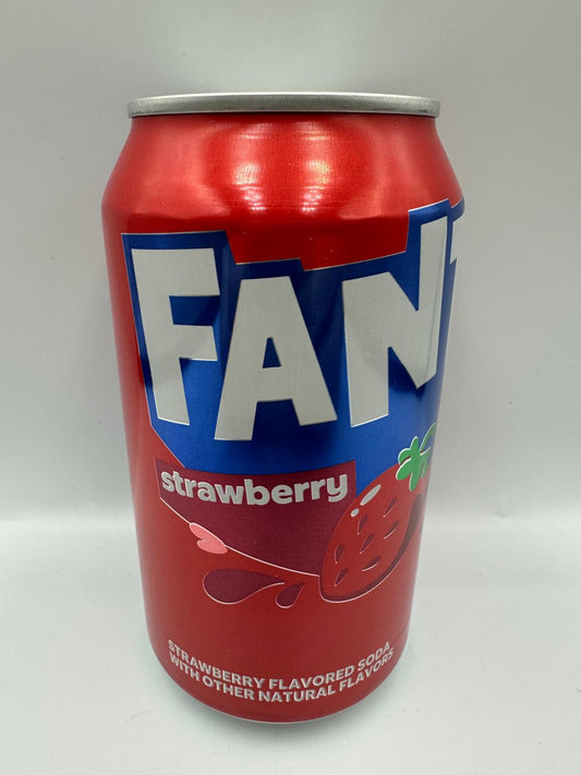 Fanta Strawberry Soda Can 355ml
