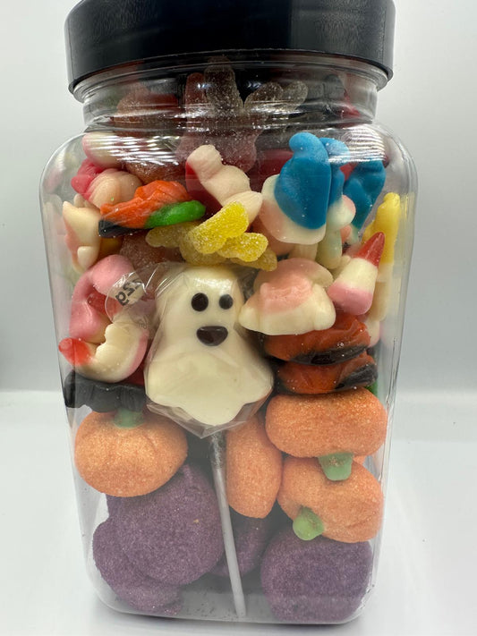 Halloween Lolly And Sweet Jar (Purple 800G)